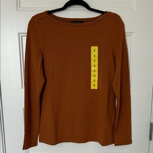Banana Republic Cinnamon Long Sleeve Top